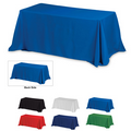 6' 4-Sided Throw Style Table Cloth & Cover (Blank)